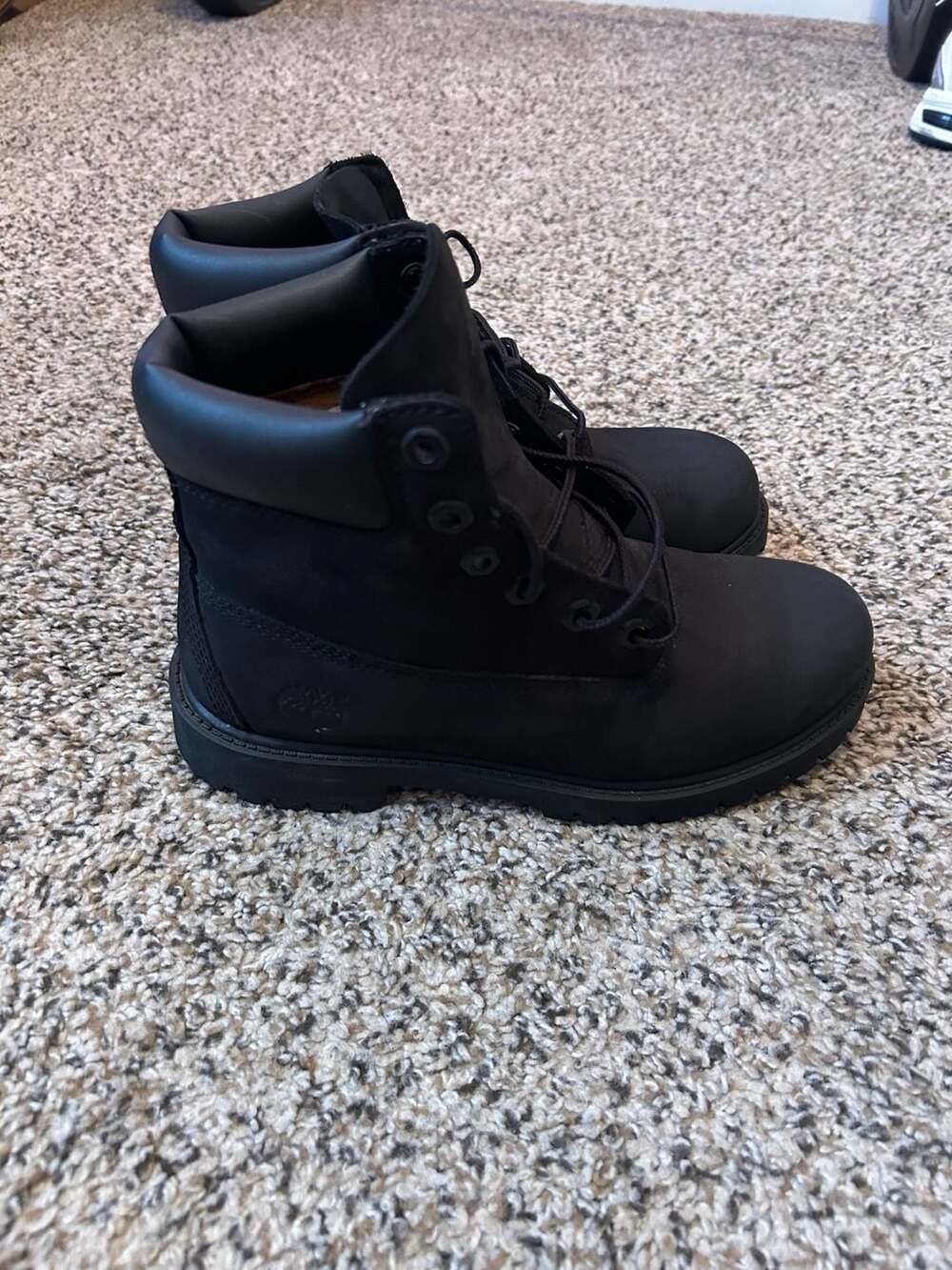 Timberland Premium 6-Inch Boot Size 4.5 Black